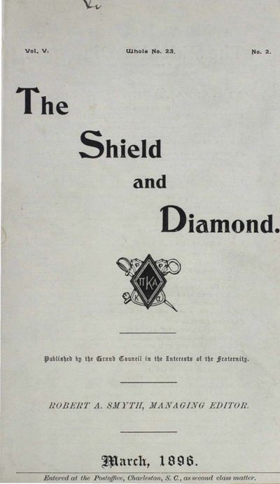 Shield and Diamond, Vol. 5, No. 2, March 1896